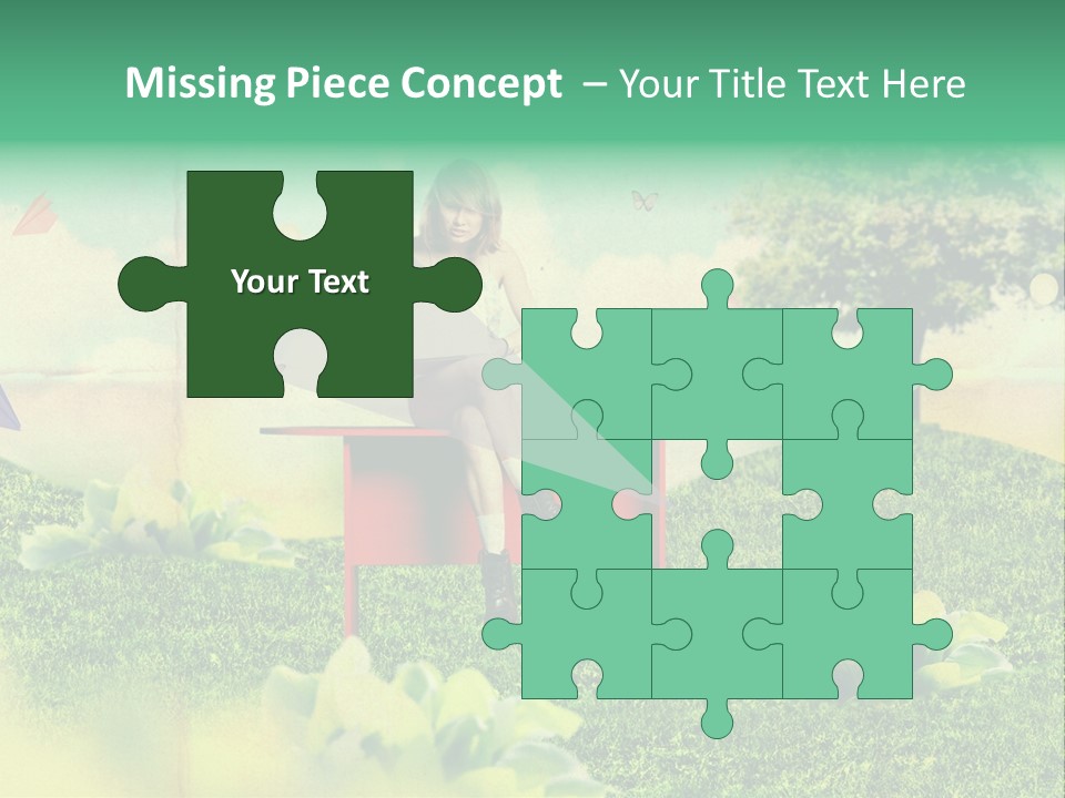 Day Landscape Colour PowerPoint Template