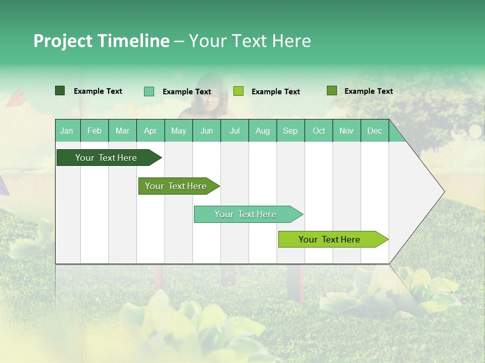 Day Landscape Colour PowerPoint Template
