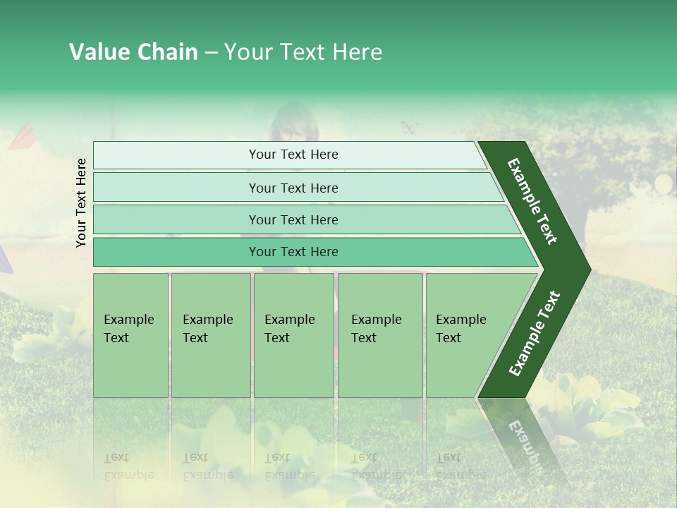 Day Landscape Colour PowerPoint Template