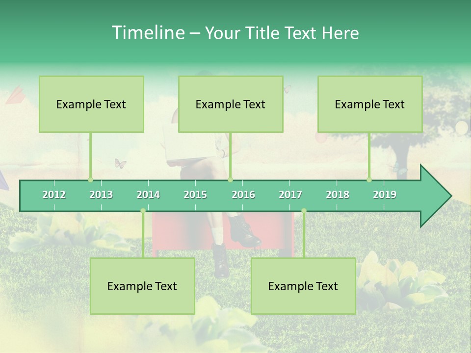 Day Landscape Colour PowerPoint Template
