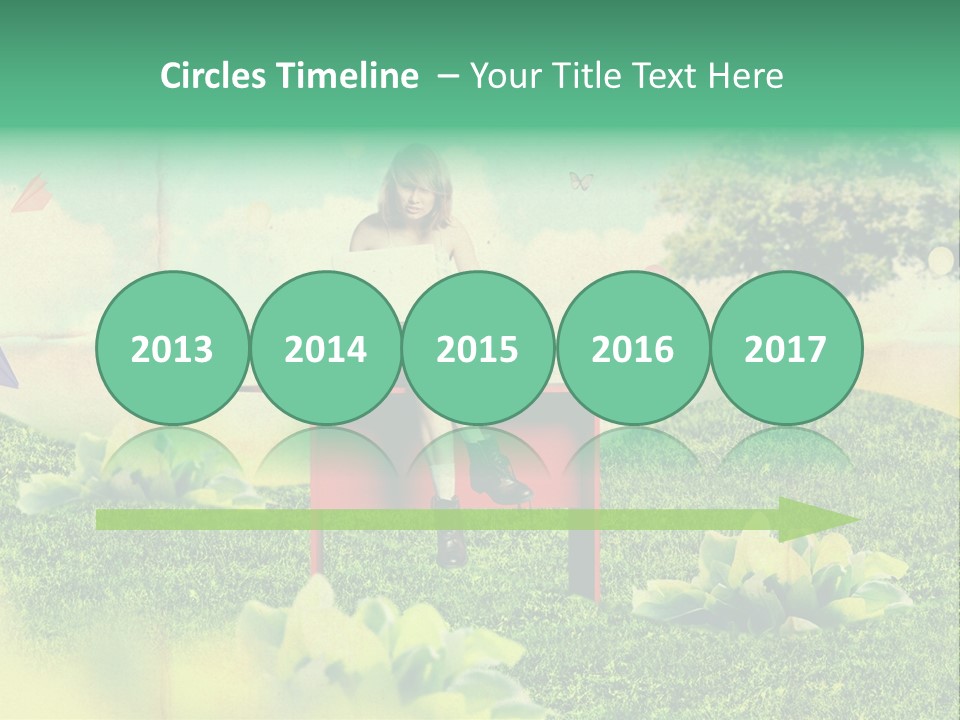 Day Landscape Colour PowerPoint Template