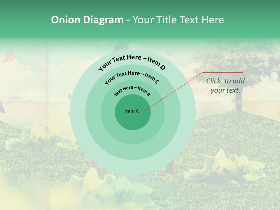 Day Landscape Colour PowerPoint Template