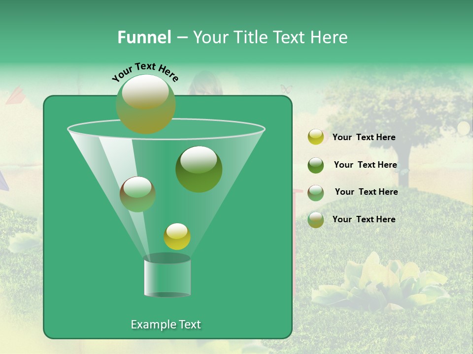 Day Landscape Colour PowerPoint Template