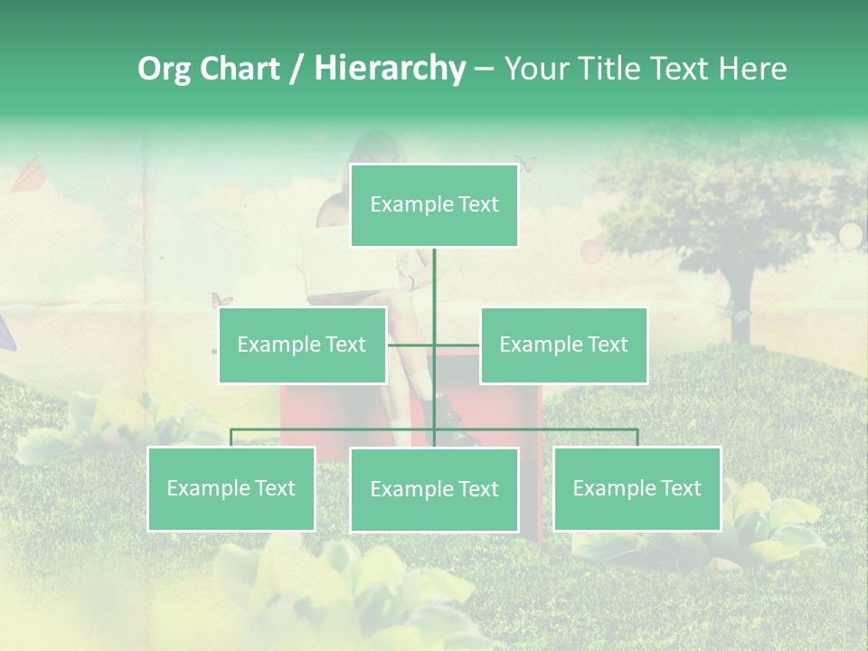 Day Landscape Colour PowerPoint Template