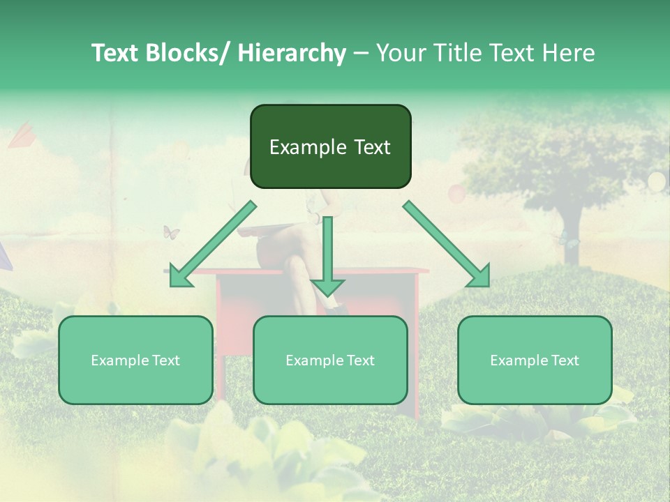 Day Landscape Colour PowerPoint Template