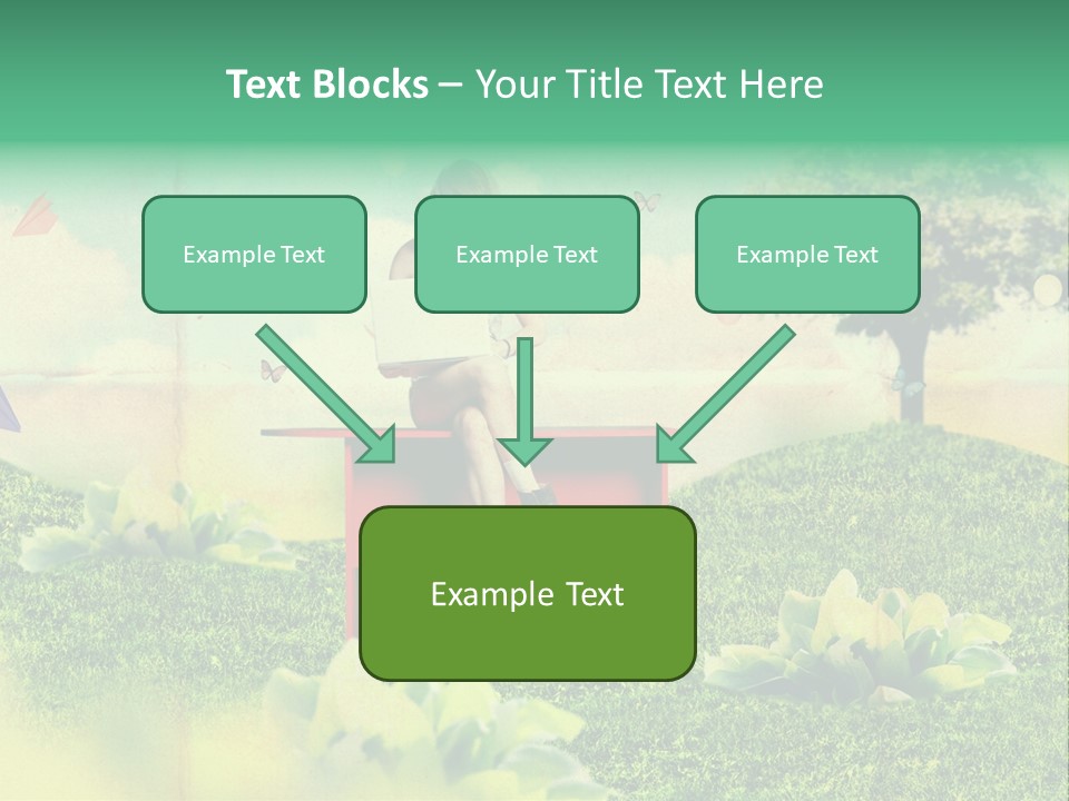 Day Landscape Colour PowerPoint Template