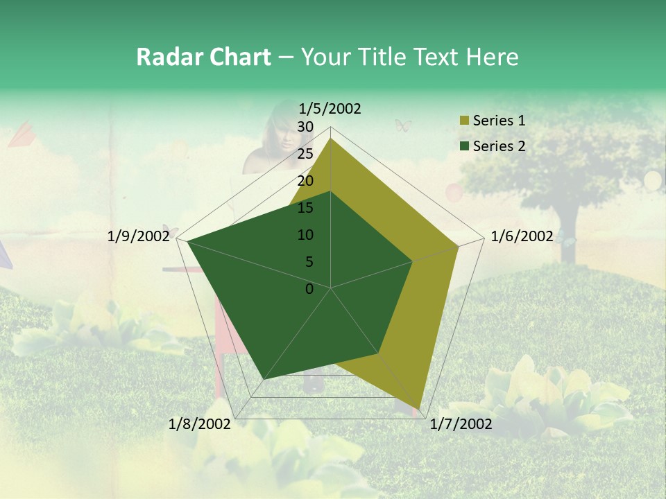 Day Landscape Colour PowerPoint Template
