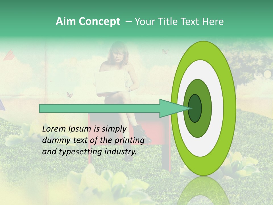 Day Landscape Colour PowerPoint Template