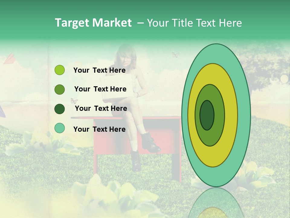 Day Landscape Colour PowerPoint Template