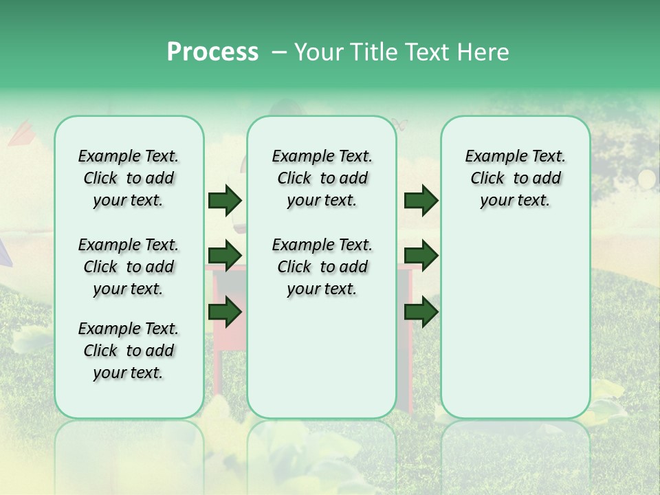 Day Landscape Colour PowerPoint Template