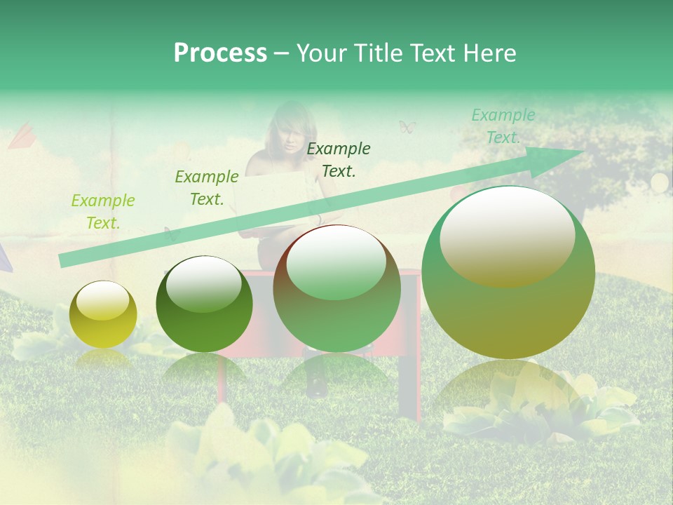 Day Landscape Colour PowerPoint Template