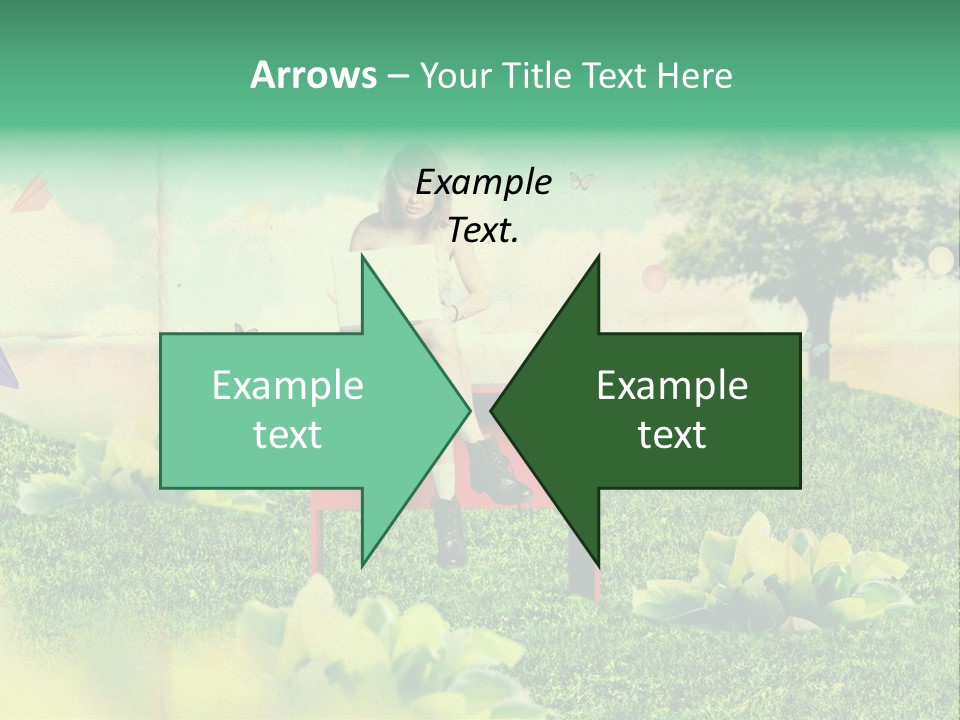 Day Landscape Colour PowerPoint Template