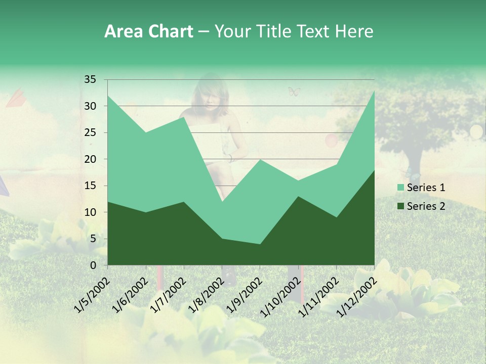 Day Landscape Colour PowerPoint Template