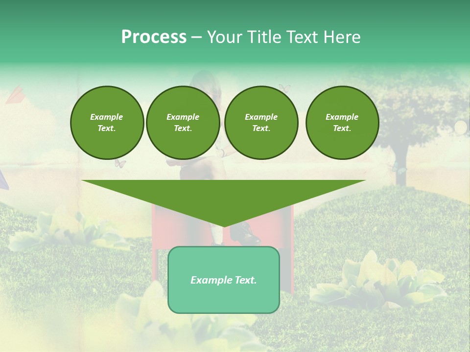 Day Landscape Colour PowerPoint Template