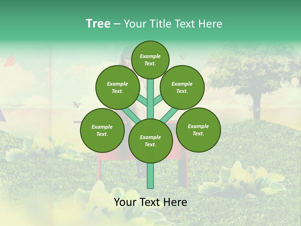 Day Landscape Colour PowerPoint Template