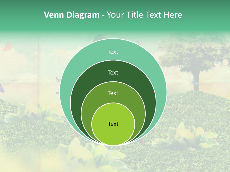 Day Landscape Colour PowerPoint Template