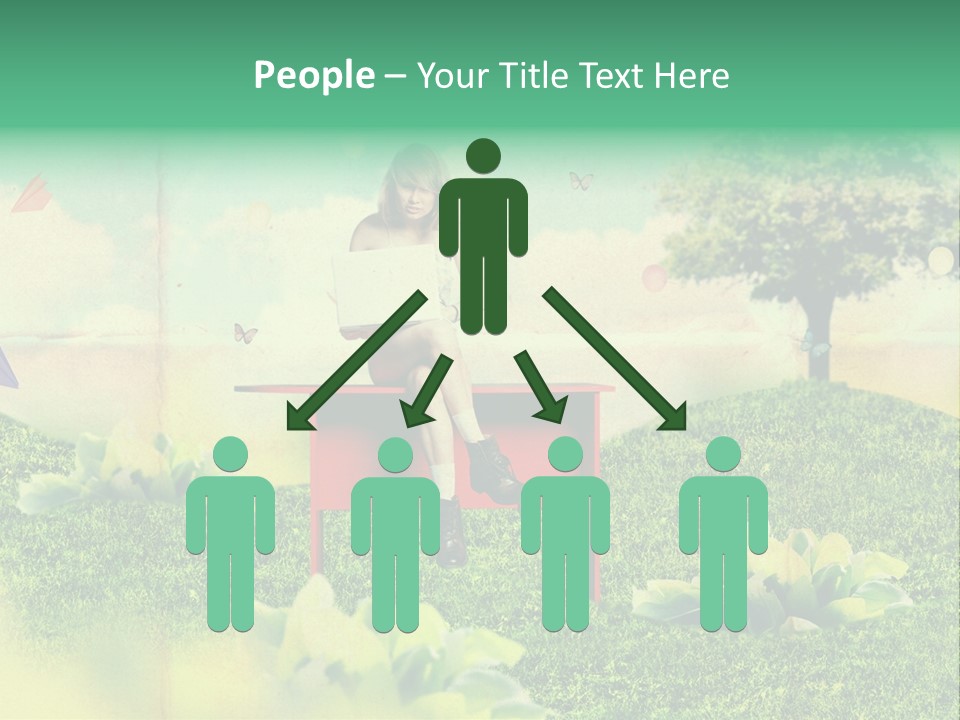 Day Landscape Colour PowerPoint Template