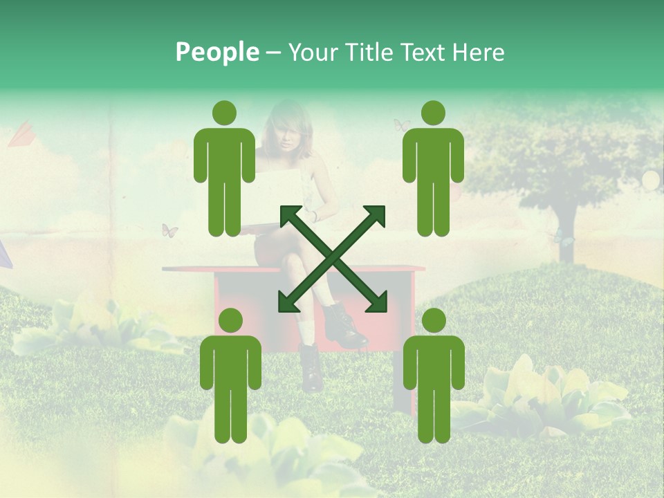 Day Landscape Colour PowerPoint Template