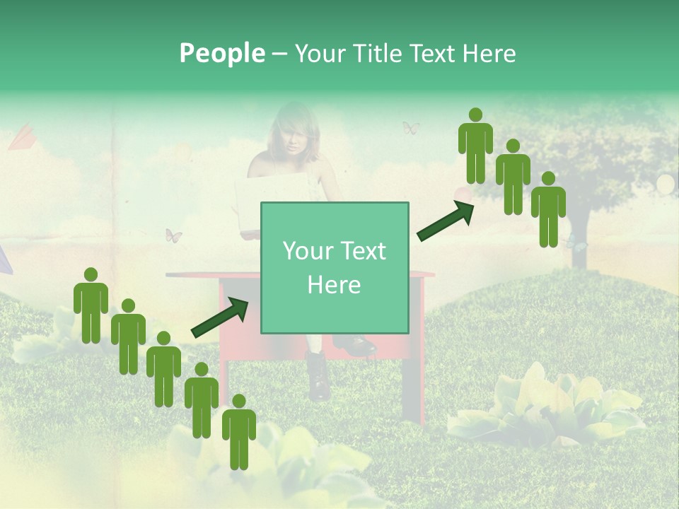 Day Landscape Colour PowerPoint Template