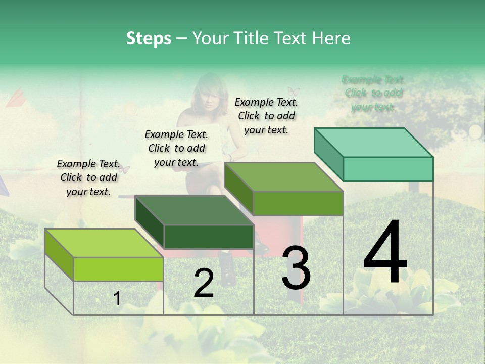 Day Landscape Colour PowerPoint Template