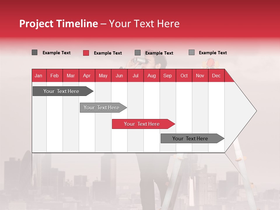 Executive Person Cloud PowerPoint Template