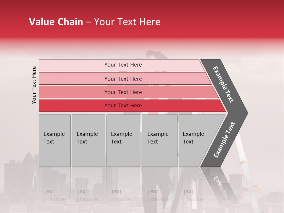 Executive Person Cloud PowerPoint Template