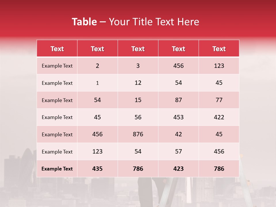 Executive Person Cloud PowerPoint Template