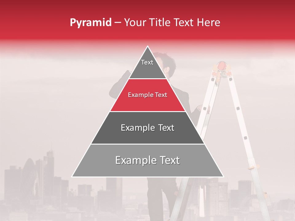 Executive Person Cloud PowerPoint Template