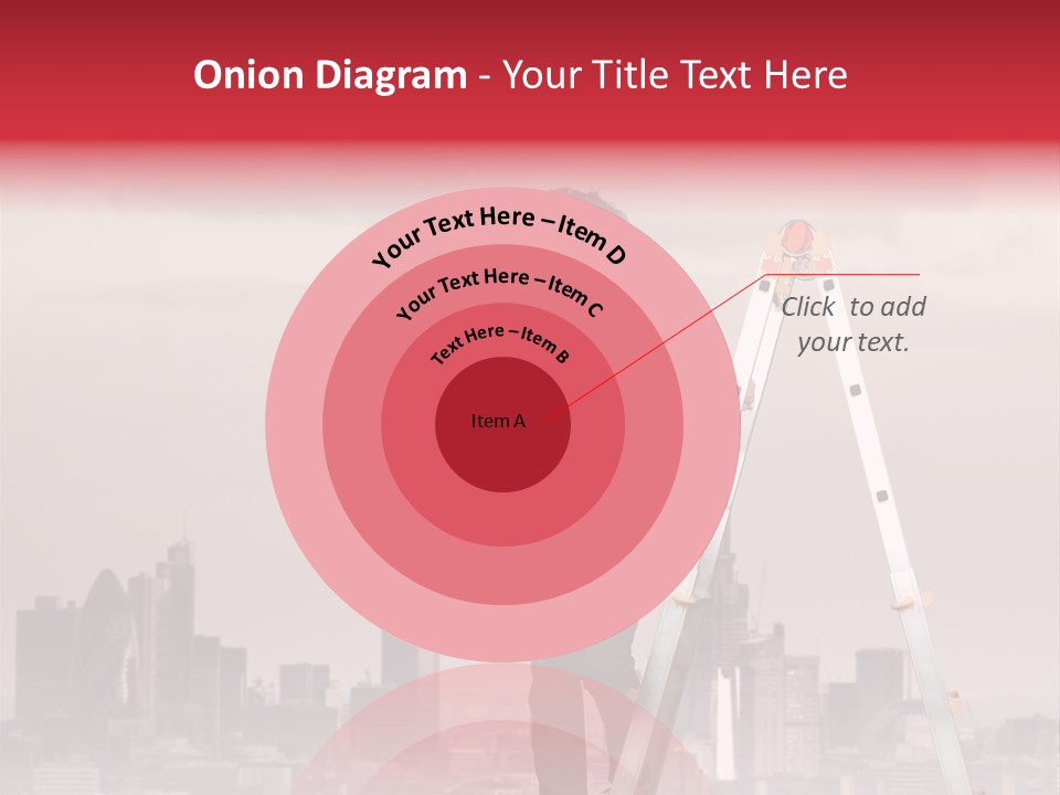 Executive Person Cloud PowerPoint Template