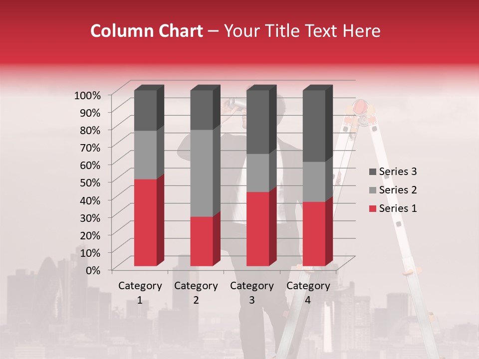 Executive Person Cloud PowerPoint Template
