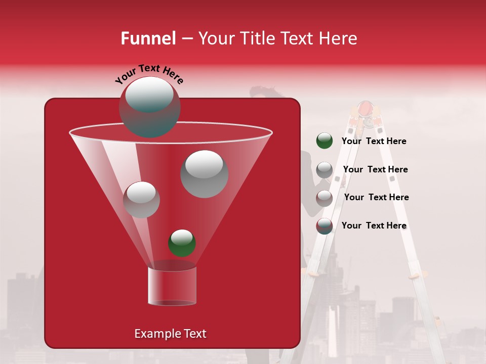 Executive Person Cloud PowerPoint Template