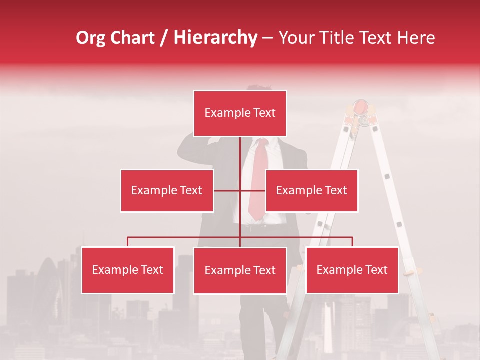 Executive Person Cloud PowerPoint Template