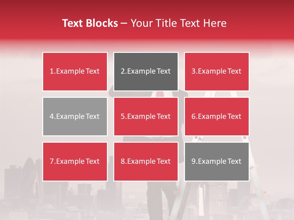 Executive Person Cloud PowerPoint Template