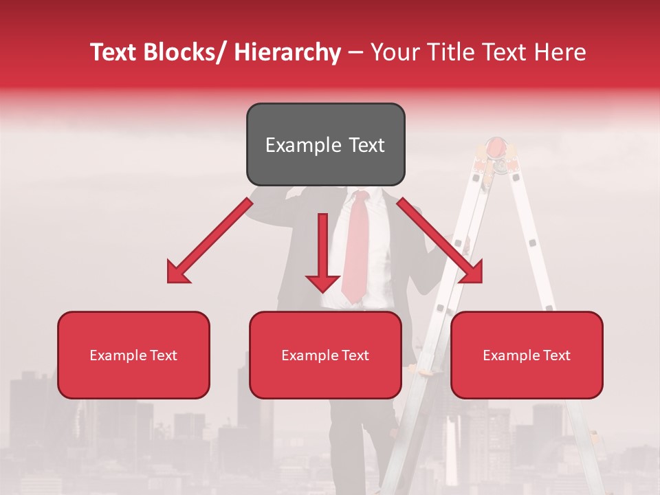 Executive Person Cloud PowerPoint Template
