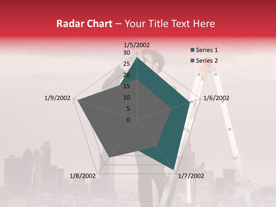 Executive Person Cloud PowerPoint Template