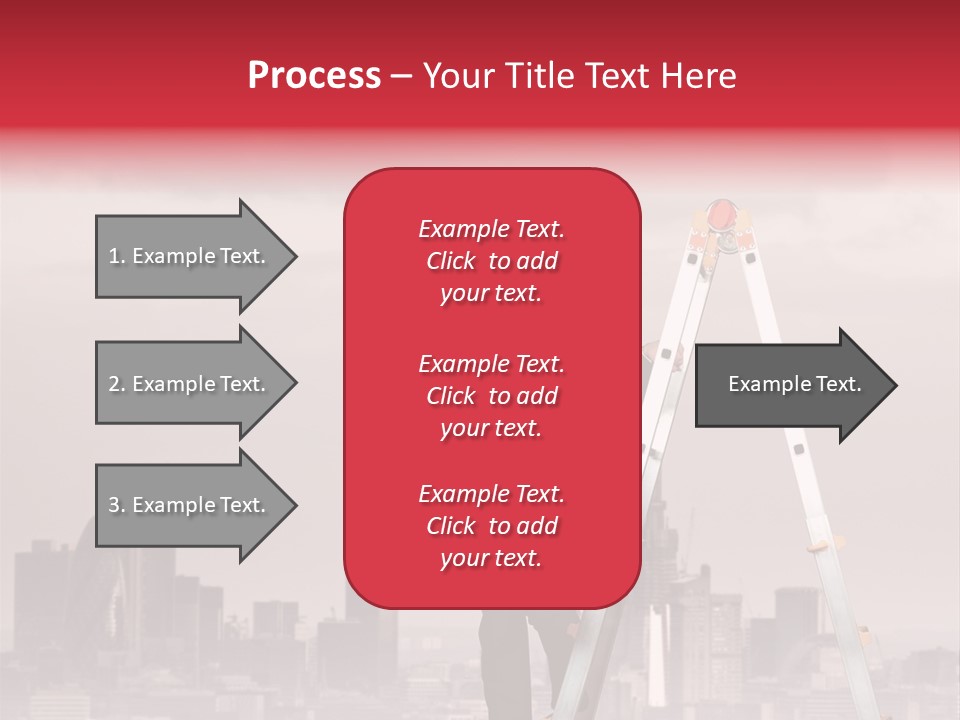 Executive Person Cloud PowerPoint Template