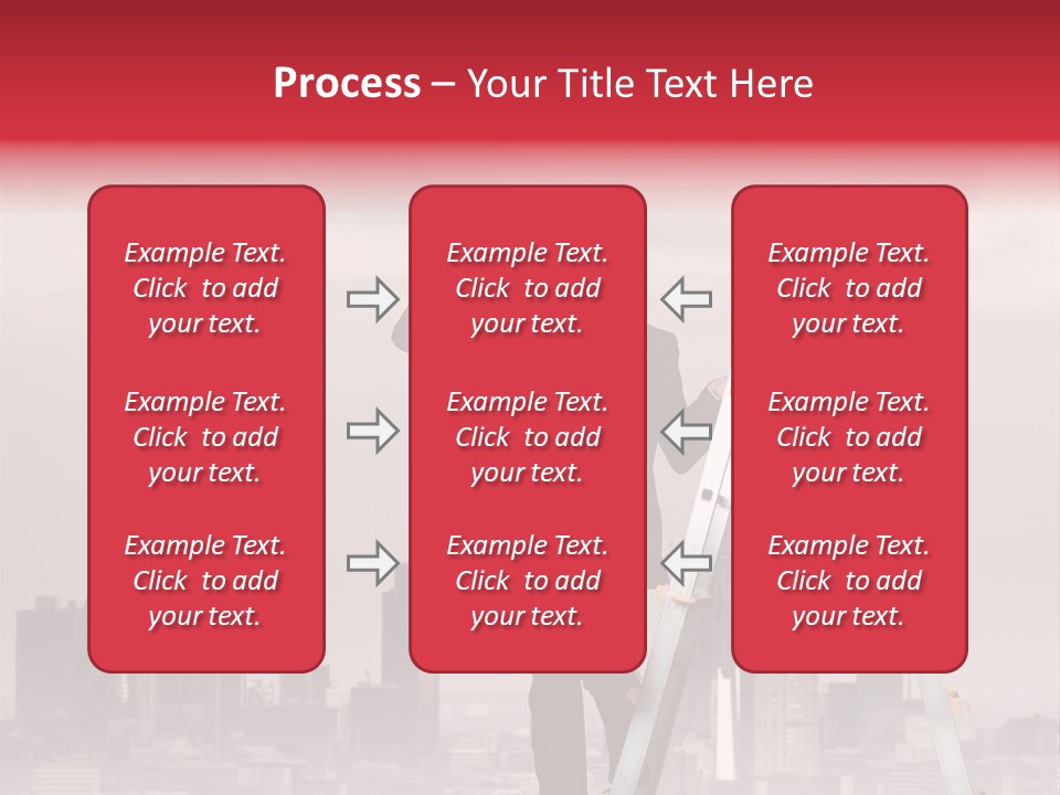 Executive Person Cloud PowerPoint Template
