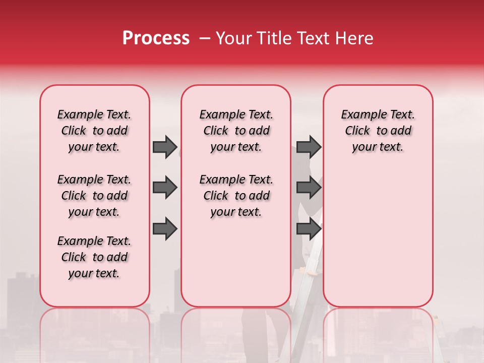 Executive Person Cloud PowerPoint Template