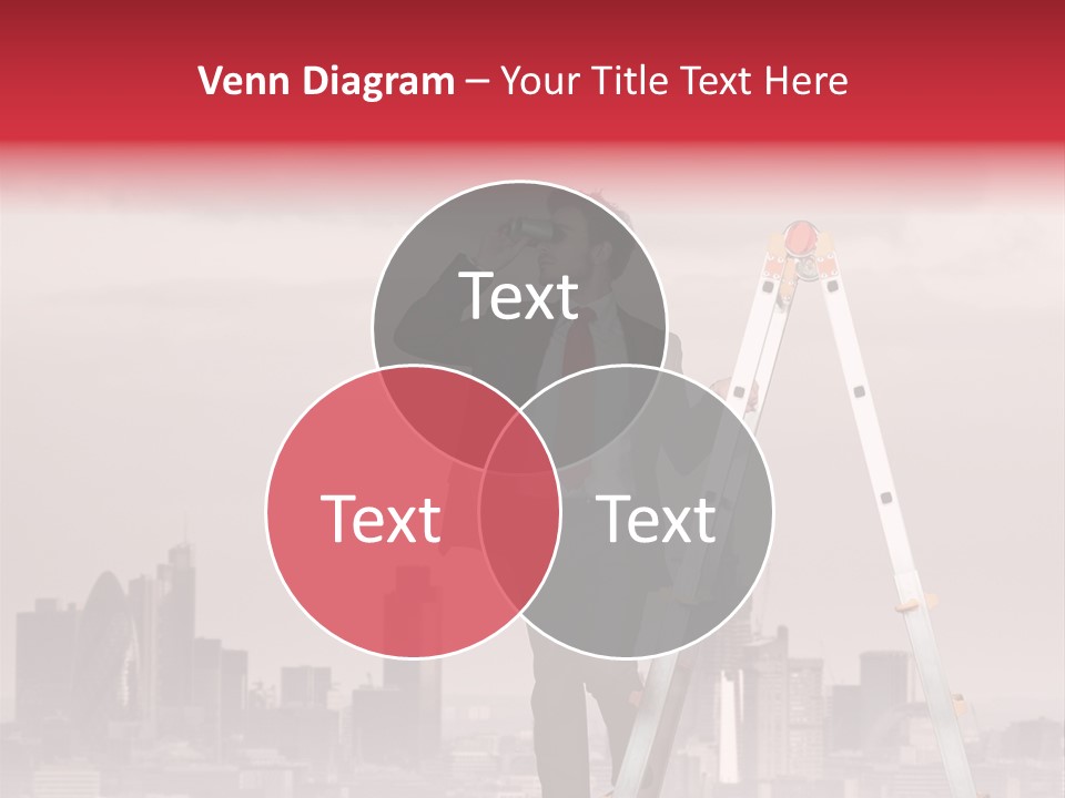 Executive Person Cloud PowerPoint Template