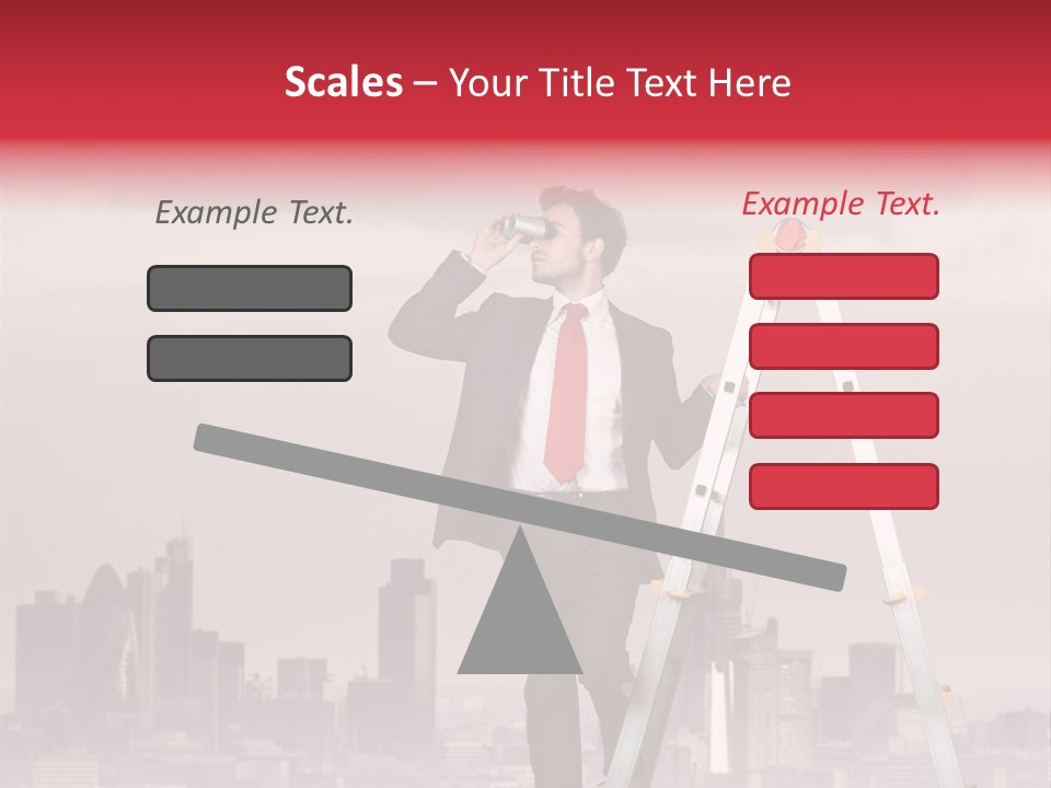 Executive Person Cloud PowerPoint Template