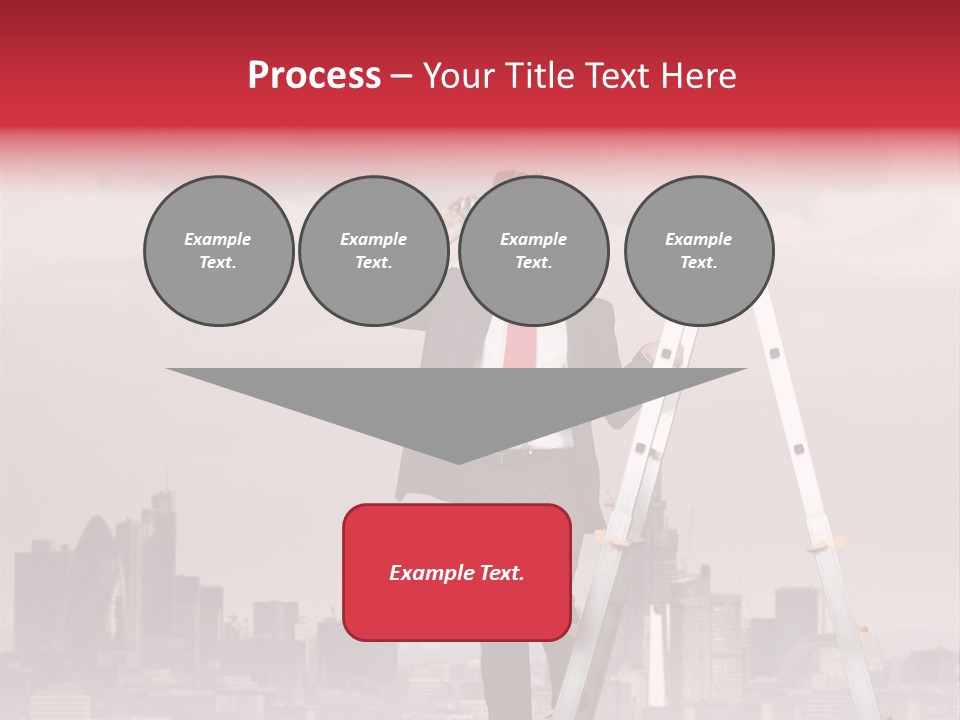 Executive Person Cloud PowerPoint Template