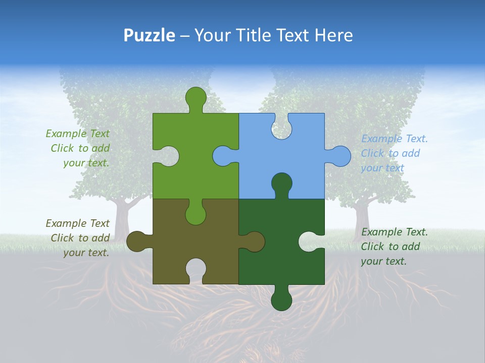 Guidance Growing Health PowerPoint Template