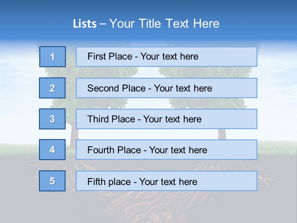 Guidance Growing Health PowerPoint Template