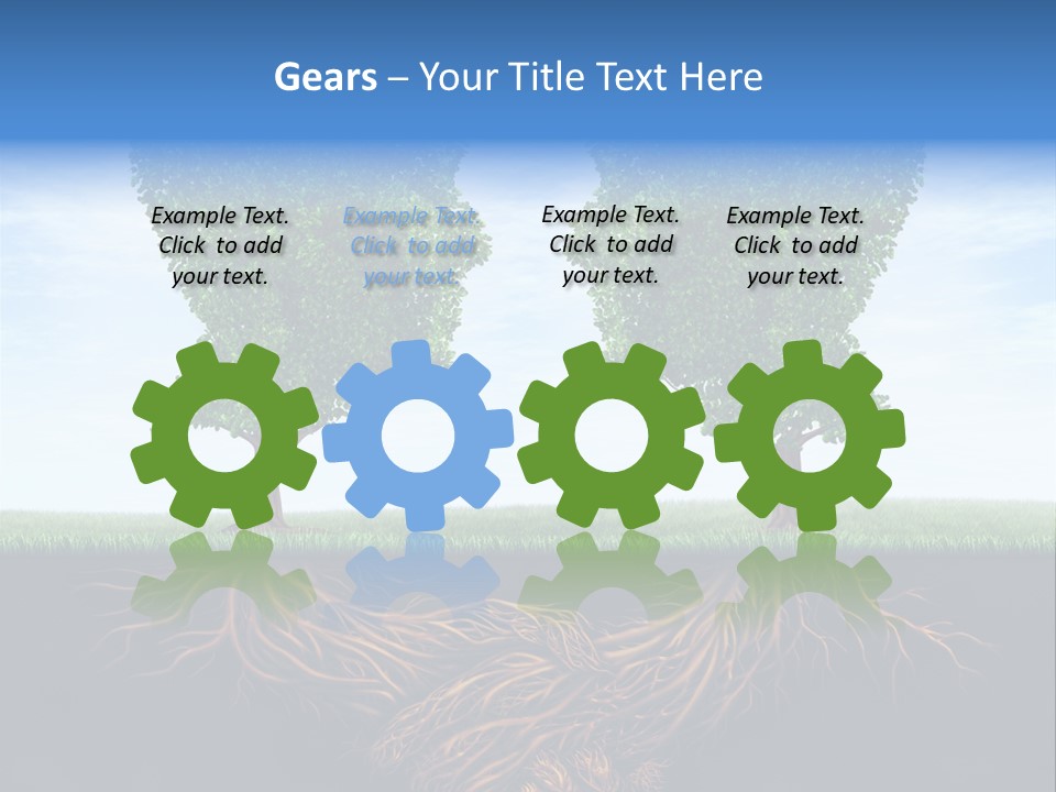 Guidance Growing Health PowerPoint Template