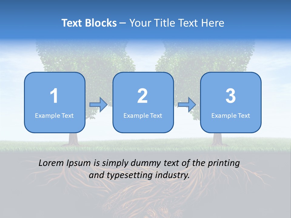 Guidance Growing Health PowerPoint Template