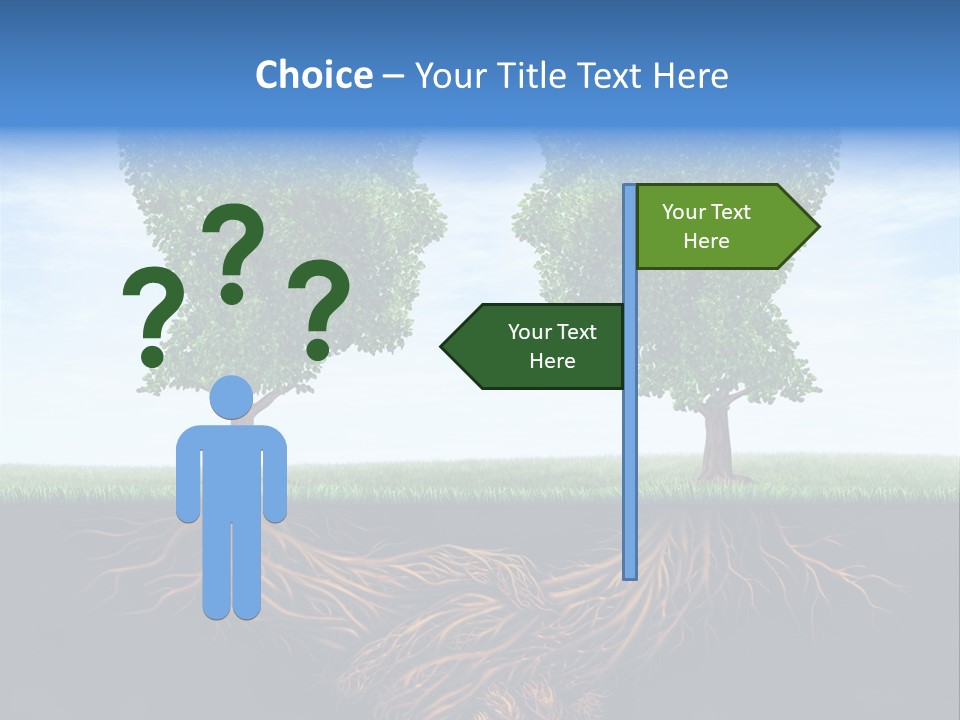 Guidance Growing Health PowerPoint Template