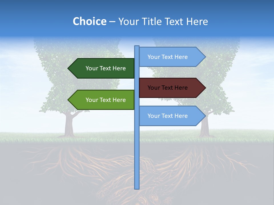 Guidance Growing Health PowerPoint Template