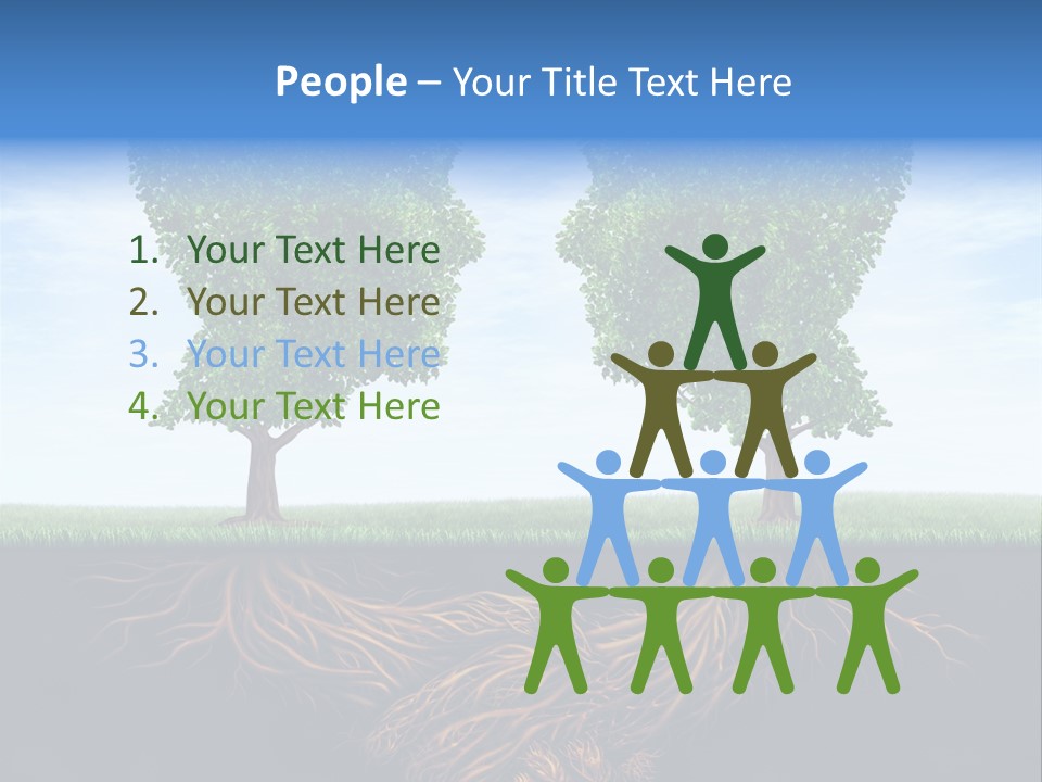 Guidance Growing Health PowerPoint Template