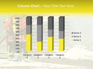 Fire Prevention Rescue Hose PowerPoint Template