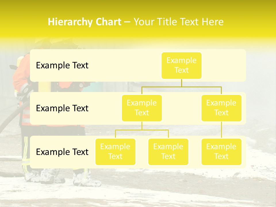 Fire Prevention Rescue Hose PowerPoint Template